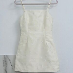 The Bar Cream Floral Dress